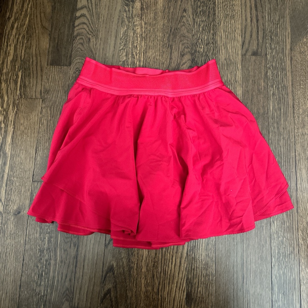 Lululemon Red athletic Skirt